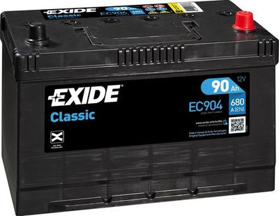  EC904 EXIDE Стартерная аккумуляторная батарея