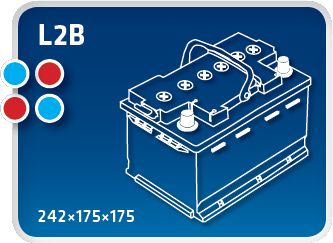  TM60P IPSA Стартерная аккумуляторная батарея