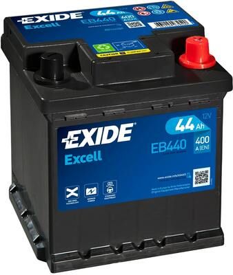  EB440 EXIDE Стартерная аккумуляторная батарея