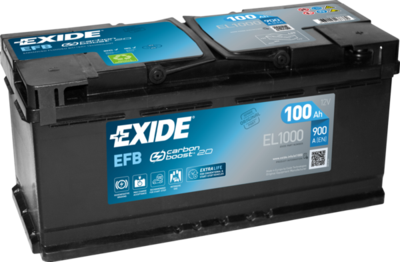  EL1000 EXIDE Стартерная аккумуляторная батарея