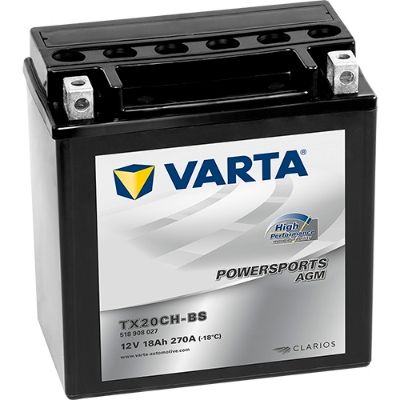  518908027I314 VARTA Стартерная аккумуляторная батарея