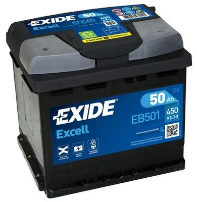  EB501 EXIDE Стартерная аккумуляторная батарея