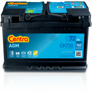  CK720 CENTRA Стартерная аккумуляторная батарея