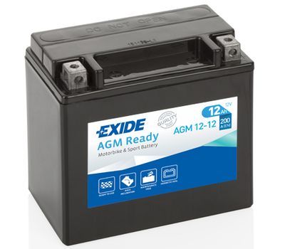  AGM1212 EXIDE Стартерная аккумуляторная батарея