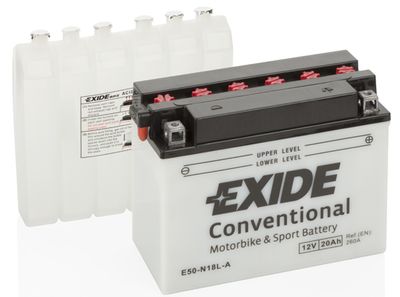  E50N18LA EXIDE Стартерная аккумуляторная батарея