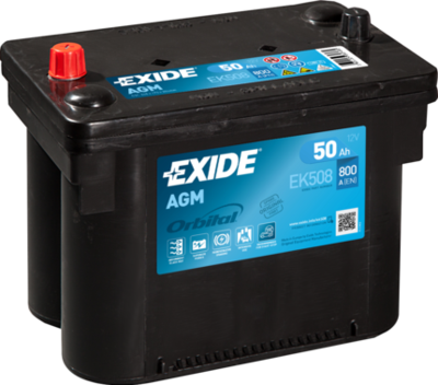  EK508 EXIDE Стартерная аккумуляторная батарея