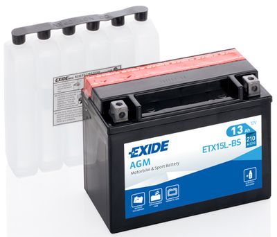  ETX15LBS EXIDE Стартерная аккумуляторная батарея