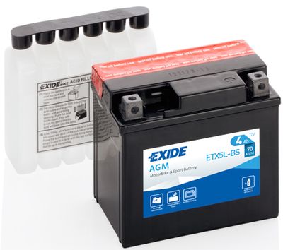  ETX5LBS EXIDE Стартерная аккумуляторная батарея