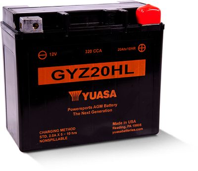  GYZ20HL YUASA Стартерная аккумуляторная батарея