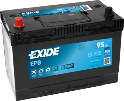  EL955 EXIDE Стартерная аккумуляторная батарея