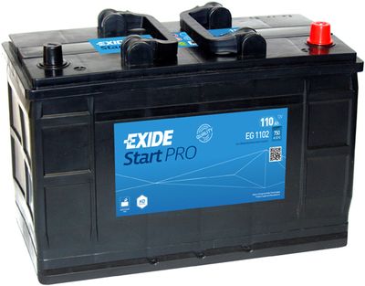  EG1102 EXIDE Стартерная аккумуляторная батарея