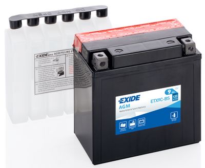  ETX9CBS EXIDE Стартерная аккумуляторная батарея