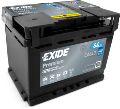  EA640 EXIDE Стартерная аккумуляторная батарея