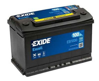  EB1000 EXIDE Стартерная аккумуляторная батарея