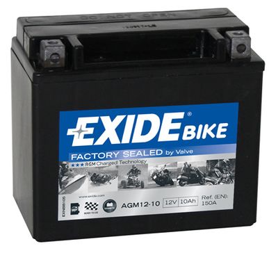  AGM1210 EXIDE Стартерная аккумуляторная батарея