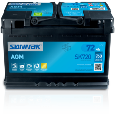  SK720 SONNAK Стартерная аккумуляторная батарея