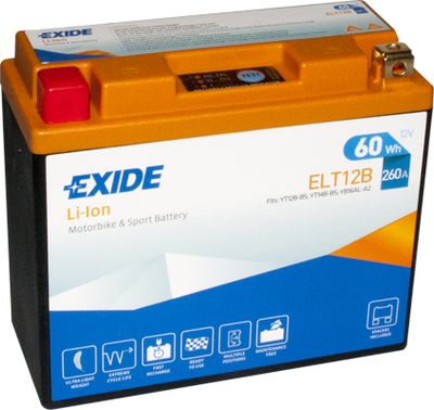  ELT12B EXIDE Стартерная аккумуляторная батарея