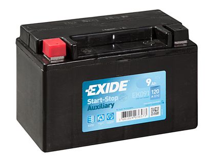  EK091 EXIDE Стартерная аккумуляторная батарея