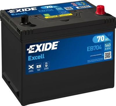  EB704 EXIDE Стартерная аккумуляторная батарея