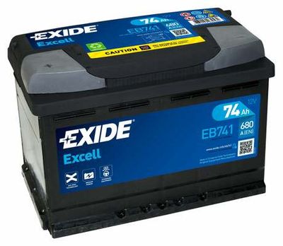  EB741 EXIDE Стартерная аккумуляторная батарея