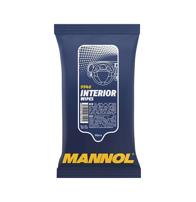  Салфетки для салона Mannol 9946 Interior Wipes 30 шт