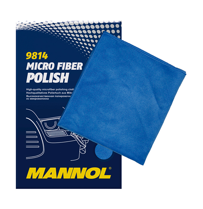  Полировочная салфетка из микроволокна Mannol 9814 Micro Fiber Polish 1 шт