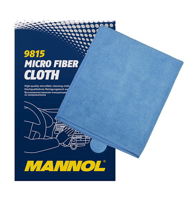  Очищающая салфетка из микроволокна Mannol 9815 Micro Fiber Cloth 1 шт