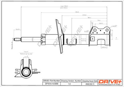  DP1610100090 Dr!ve+ Амортизатор