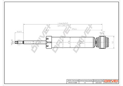  DP1610100080 Dr!ve+ Амортизатор