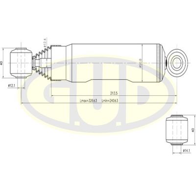  GSA441093 G.U.D.Амортизатор