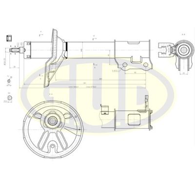  GSA332109 G.U.D.Амортизатор