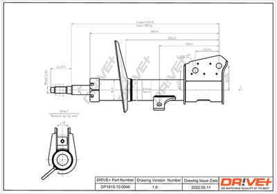  DP1610100046 Dr!ve+ Амортизатор