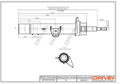  DP1610100154 Dr!ve+ Амортизатор