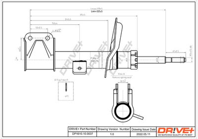  DP1610100037 Dr!ve+ Амортизатор