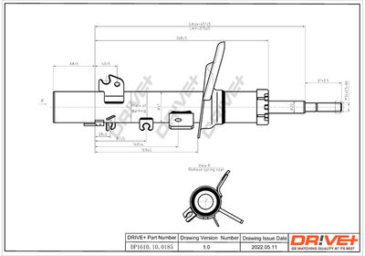  DP1610100185 Dr!ve+ Амортизатор