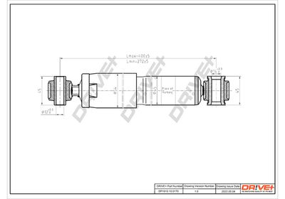  DP1610100170 Dr!ve+ Амортизатор