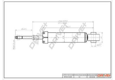  DP1610100202 Dr!ve+ Амортизатор
