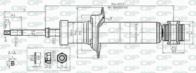  SAB849532 OPEN PARTS Амортизатор