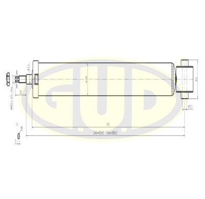  GSA553309 G.U.D.Амортизатор