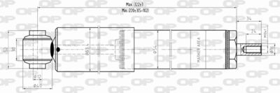  SAB830432 OPEN PARTS Амортизатор