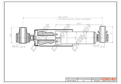  DP1610100048 Dr!ve+ Амортизатор