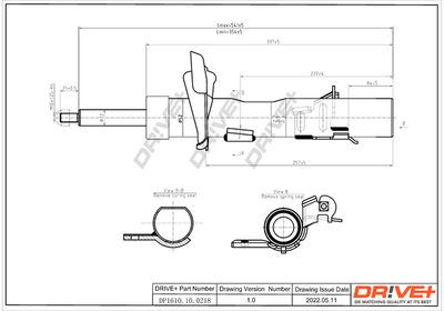  DP1610100218 Dr!ve+ Амортизатор