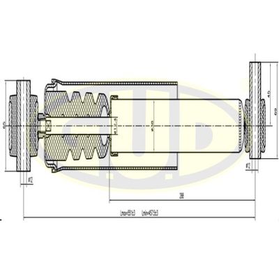  GSA553803 G.U.D.Амортизатор