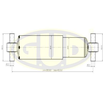  GSA344363 G.U.D.Амортизатор