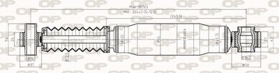  SAB827232 OPEN PARTS Амортизатор