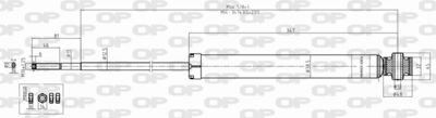  SAB834532 OPEN PARTS Амортизатор