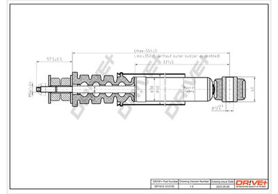  DP1610100155 Dr!ve+ Амортизатор