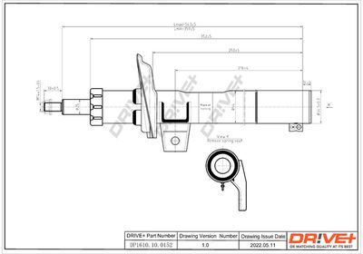  DP1610100152 Dr!ve+ Амортизатор