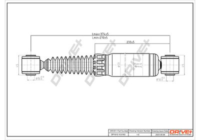  DP1610100163 Dr!ve+ Амортизатор