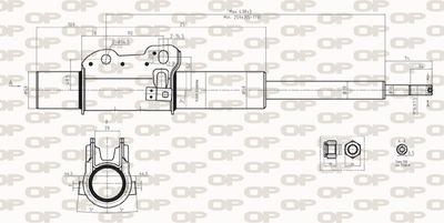  SAB826531 OPEN PARTS Амортизатор